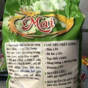 Gạo Mai Tư Hoảnh loại bao 5kg