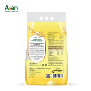 Gạo sạch Aan - Gạo Japonica Premium túi 5kg
