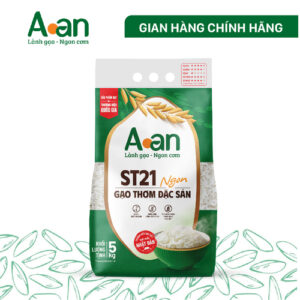 Gạo sạch Aan ST21 Ngon túi 5kg
