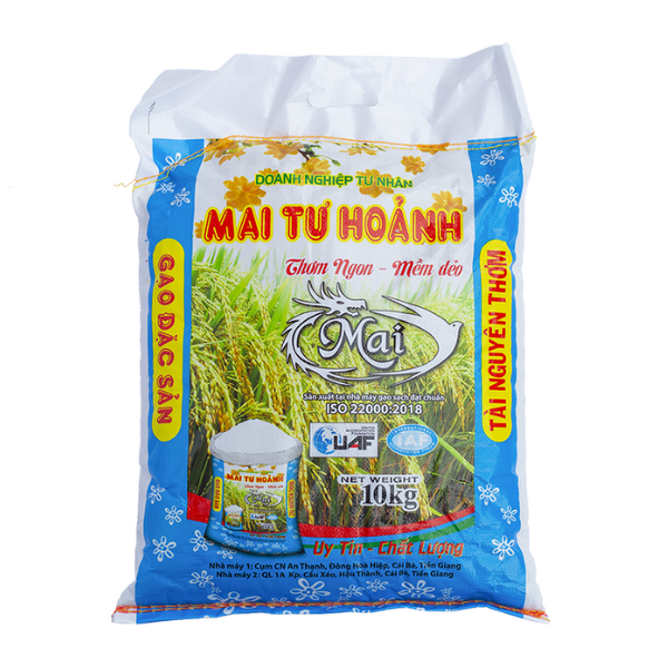 Gạo Tài Nguyên Thơm Mai Tư Hoảnh 10kg
